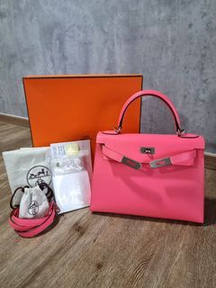 HSS Hermes Birkin 25 Rose Azalee Lime Pink VIP Order Bag Exclusive