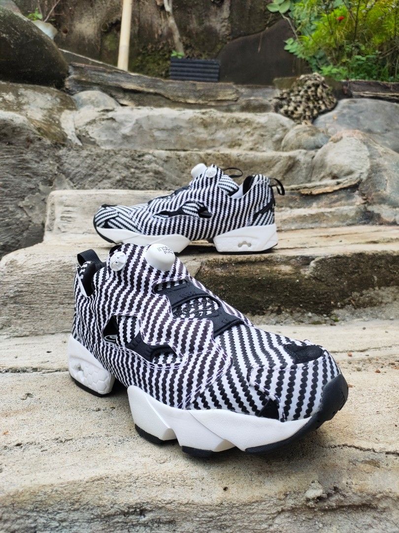chanel reebok pump fury