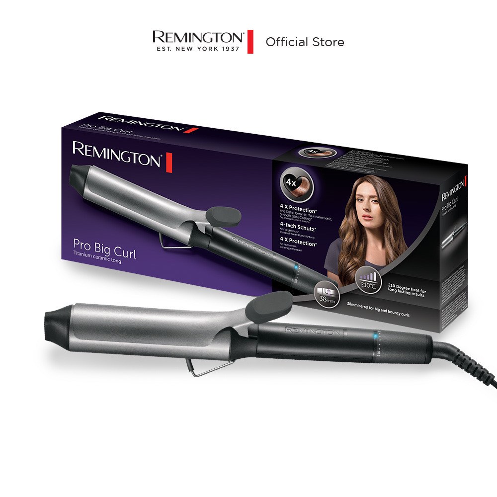 JUAL CEPAT‼️ Remington Pengeriting Rambut Pro Big Curl 38mm Tong CI5538 Curly Curling not dyson
