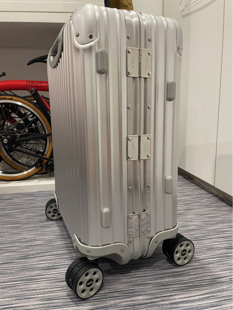 UNUSED SUPREME X RIMOWA Collaboration Topas Multiwheel 45L Travel