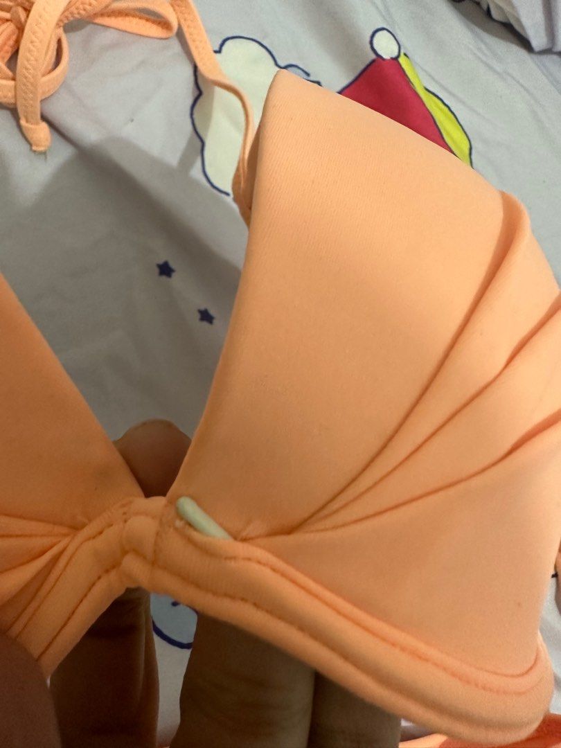 RipCurl Bikini (Category: Bikinis & Swimsuits) located in Makati City. Submitted by xjampx (Listing ID 1239697547, Image 2). Description: Top- best for 34C/36B Bottom - Small-Medium See 2nd image for flaw Delivery: Mnl - Grab/Lalamove Other Areas - LBC.