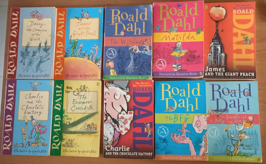 Roald Dahl books, Hobbies & Toys, Books & Magazines, Children's Books ...