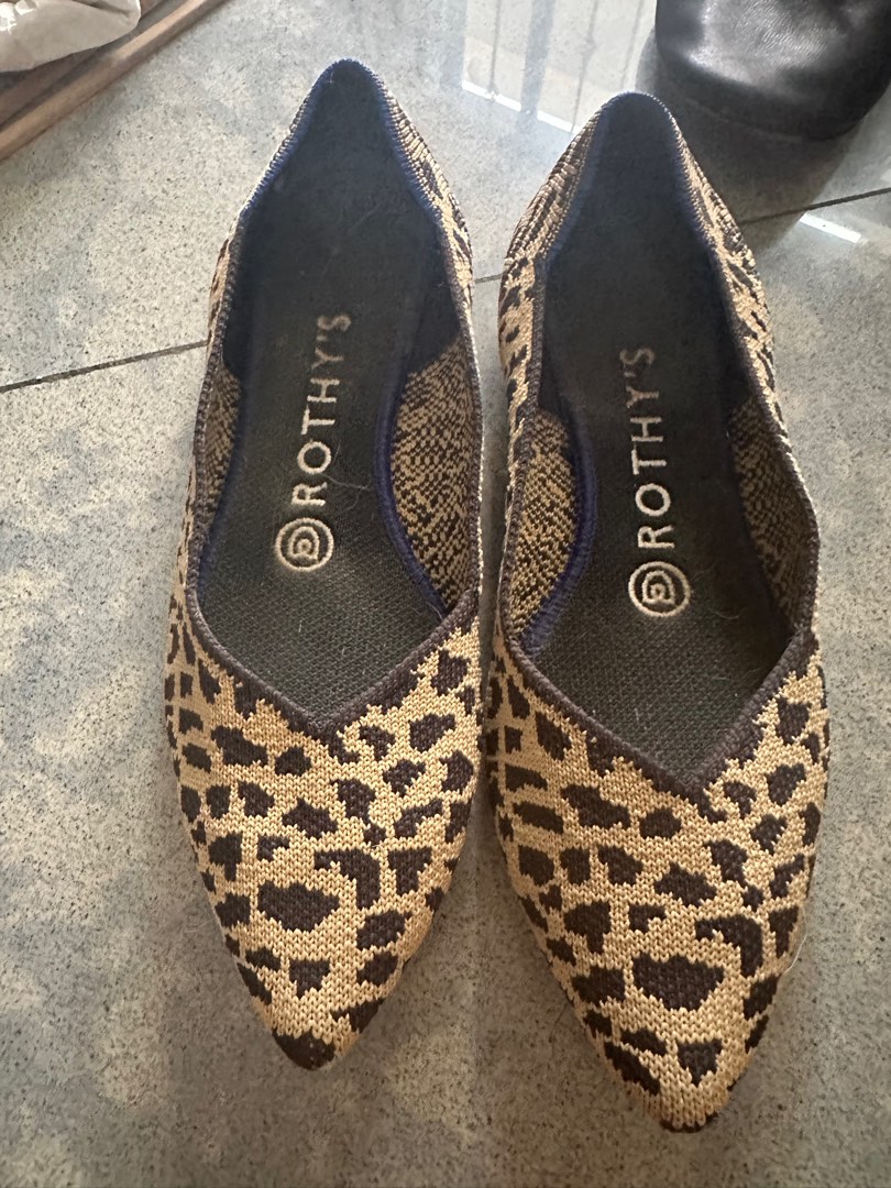 Rothy's leopard shoes new arrivals