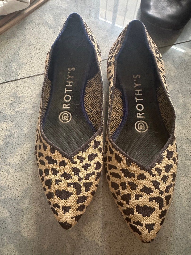 Rothy's leopard flats sales