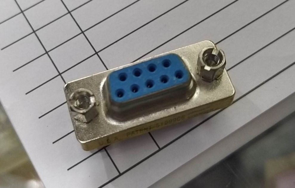 RS232 COM Port Serial 9 Pin DB9 VGA Cable Connector Coupling, Computers ...