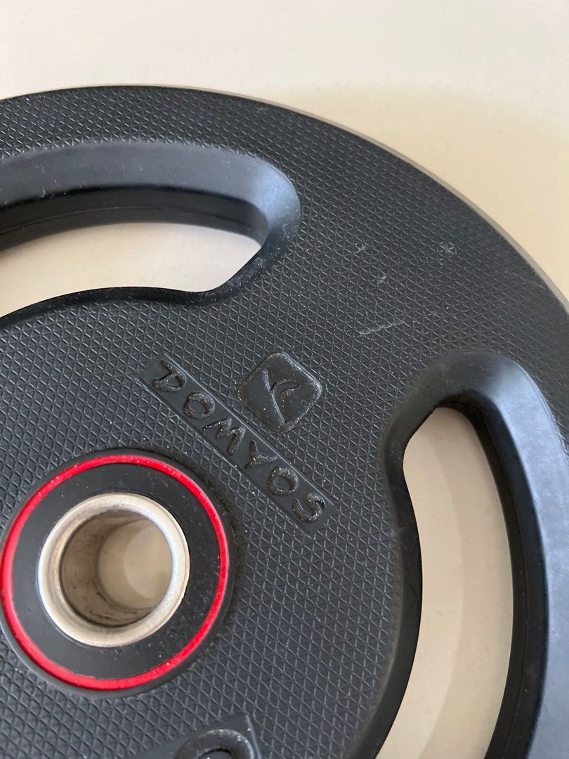Domyos rubber hotsell weight disc