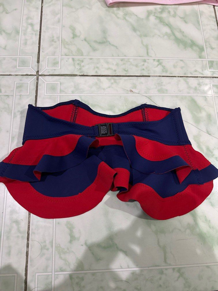 Ruffle bikini top, Women's Fashion, Tops, Others Tops on Carousell