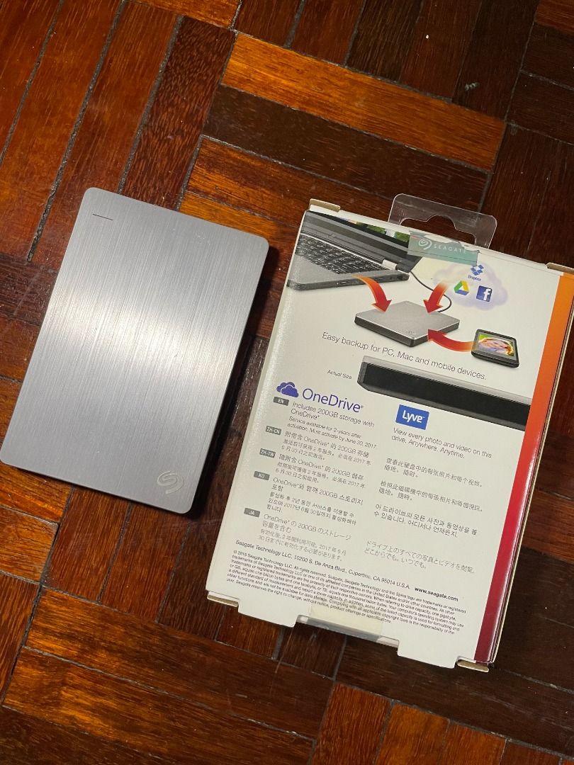 Seagate Backup Plus Slim External Hard Disk 2TB Computers Tech