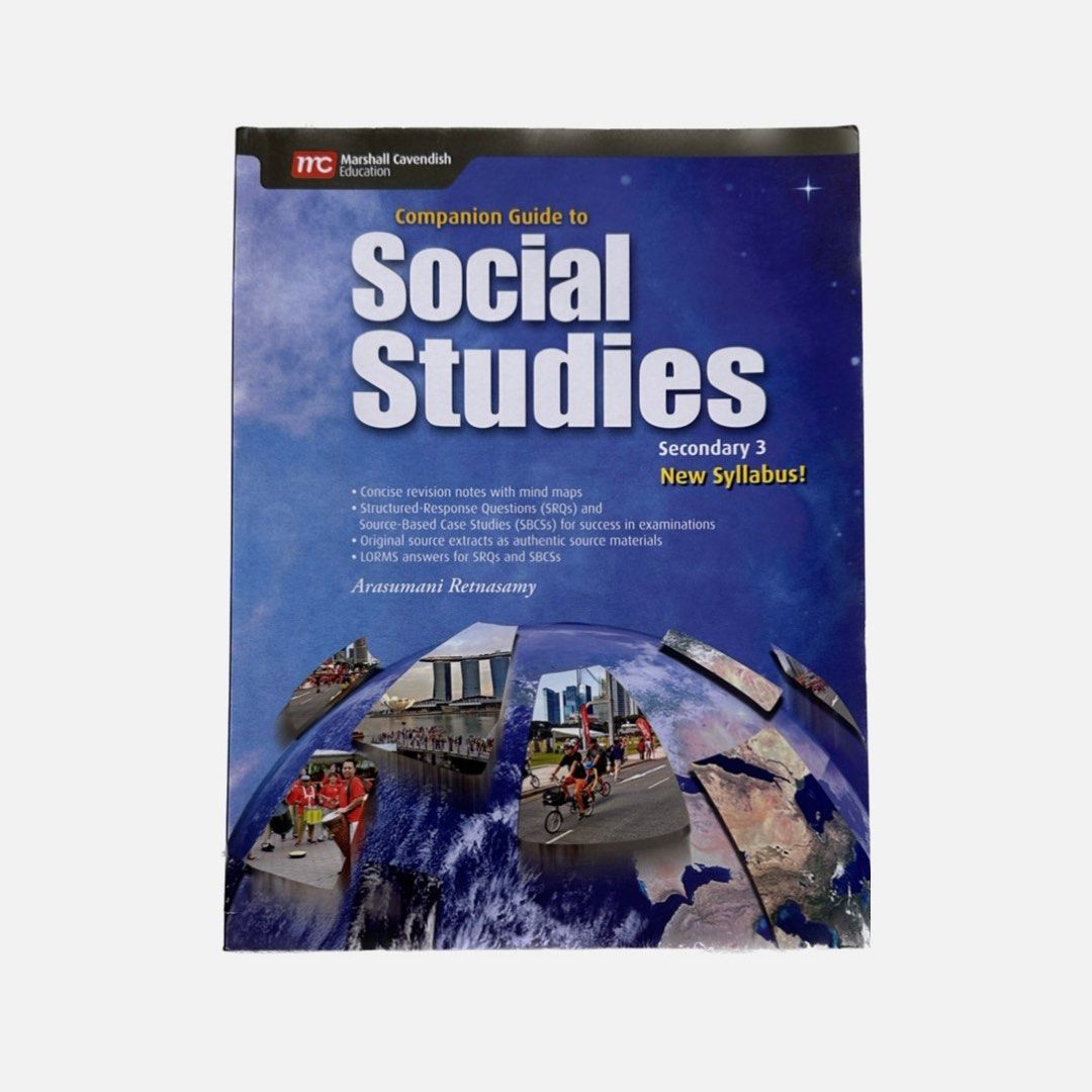 Secondary 3 Social Studies Textbook, Hobbies & Toys, Books & Magazines