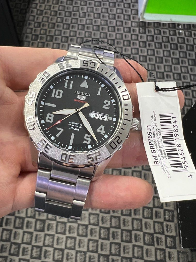 SEIKO 5 SPORTS MADE IN JAPAN AUTOMATIC SRP755J1 Men s Fashion