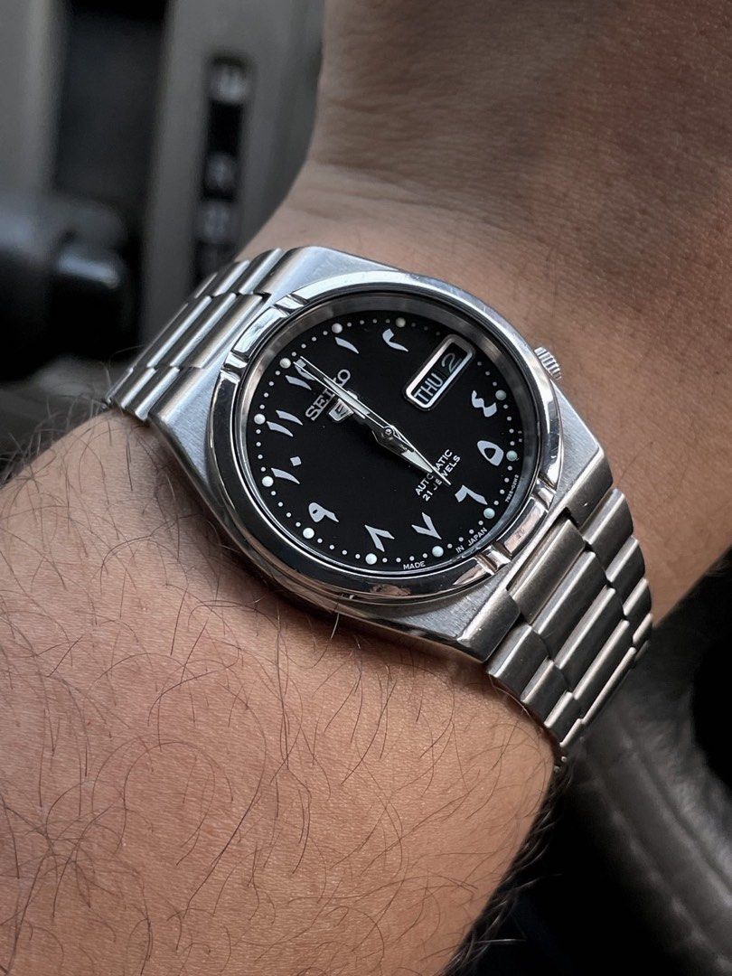 Seiko discount arabic watch