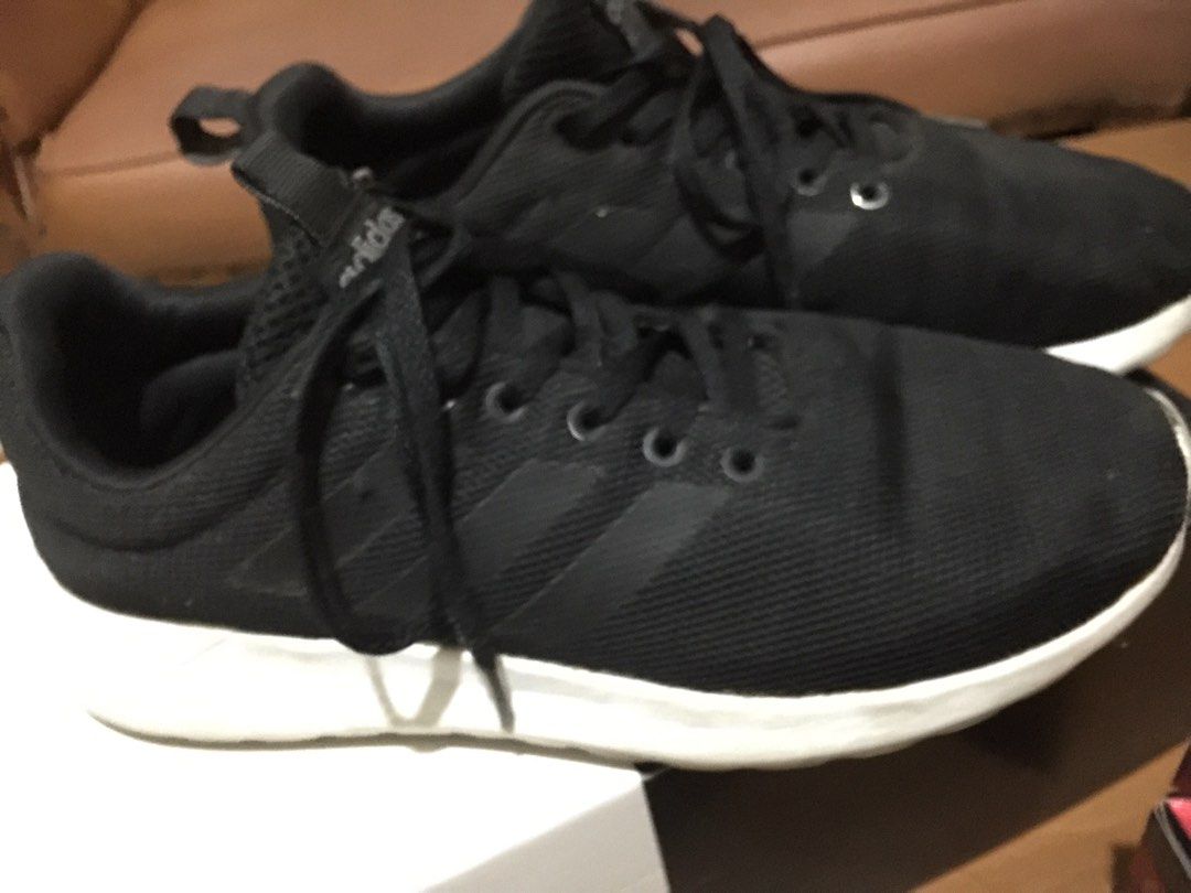 Adidas best sale cloudfoam hitam