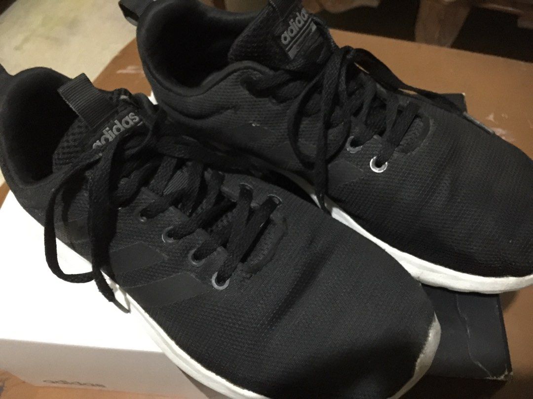 Adidas cloudfoam hitam outlet