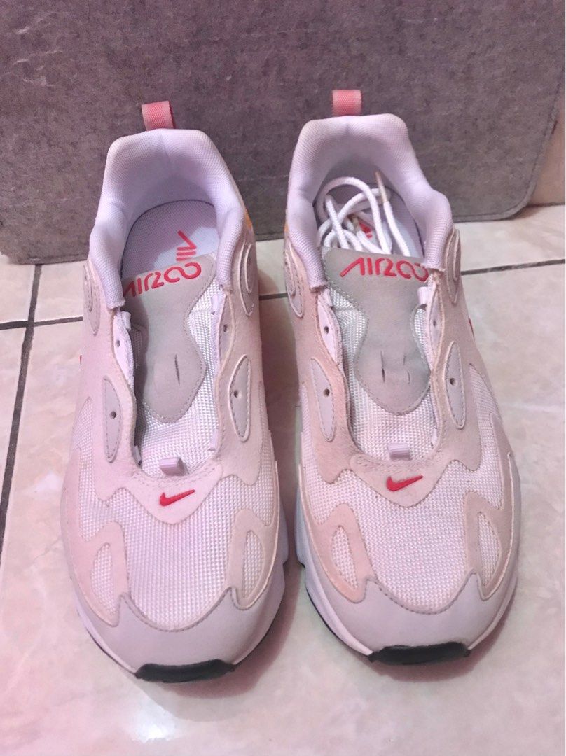 Sepatu Sneakers Nike Air Max 200 White Orange Original AQ2568-103