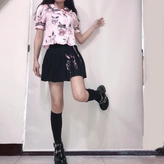 原創設計｜墮落兔粉色制服set