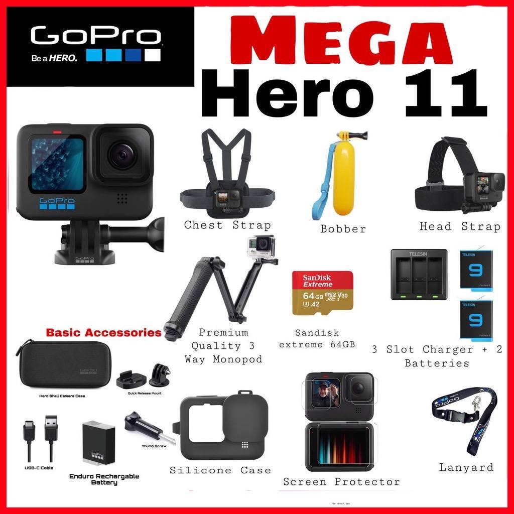 Share: Favorite (170) GoPro Hero 11/ Hero 10/ Hero 9 Black Action ...