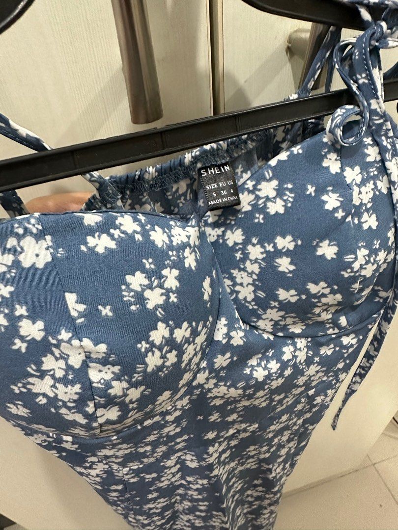 Shein Floral Dress (Category: Dresses) located in Makati City. Submitted by xjampx (Listing ID 1239610515, Image 3). Description: Delivery: Mnl - Grab/Lalamove Other Areas - LBC.