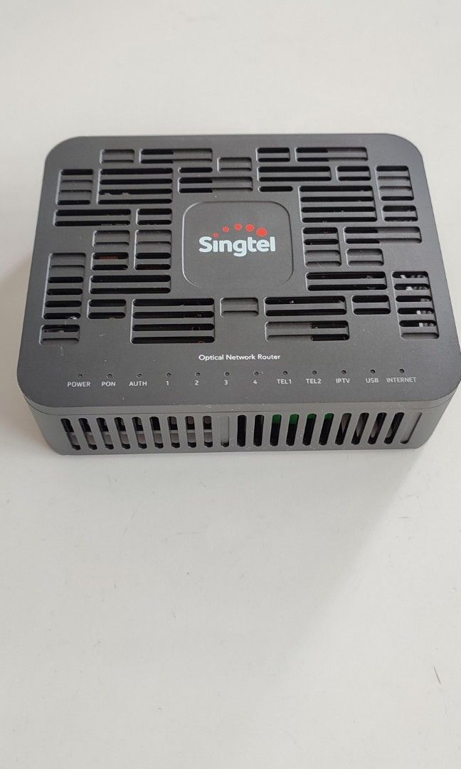 Singtel Optical Network Router (ONR), Computers & Tech, Parts ...