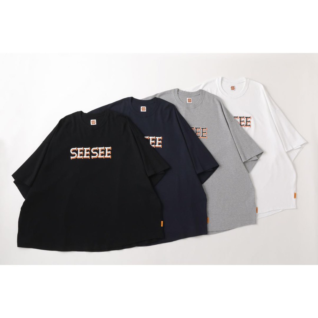 Size XL【S1】SEE SEE SUPER BIG ROUND SS TEE, 男裝, 上身及套裝, T