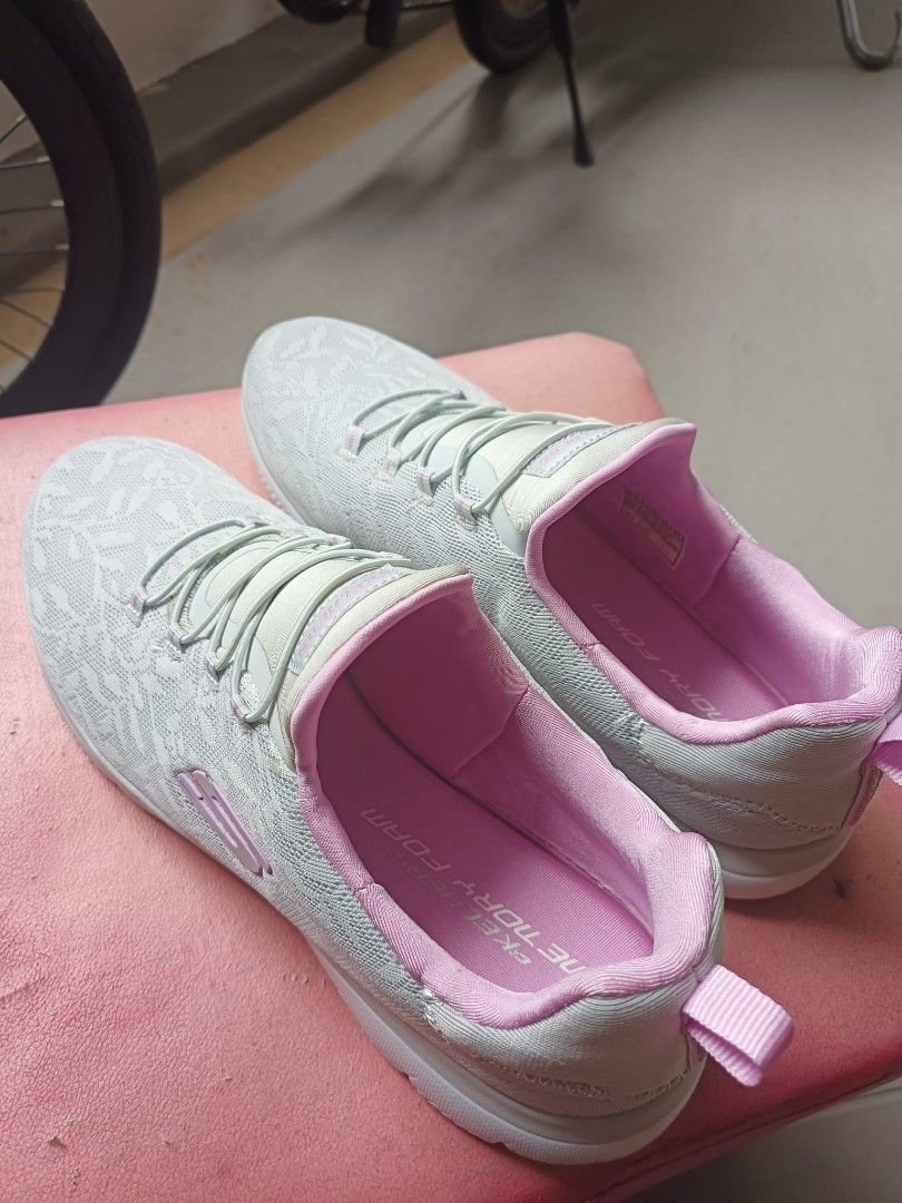 Skechers Shoes memory foam Women s Fashion Footwear Sneakers on