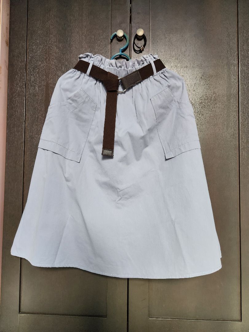 Paper bag sale skirt knee length