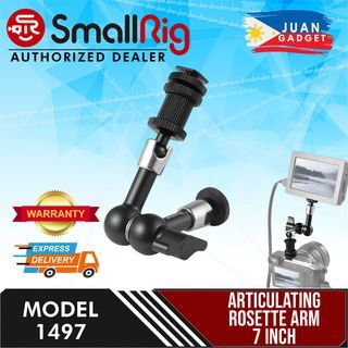 SmallRig Articulating Rosette 7 Inches Arm with Cold Shoe Mount 1497   | JG Superstore
