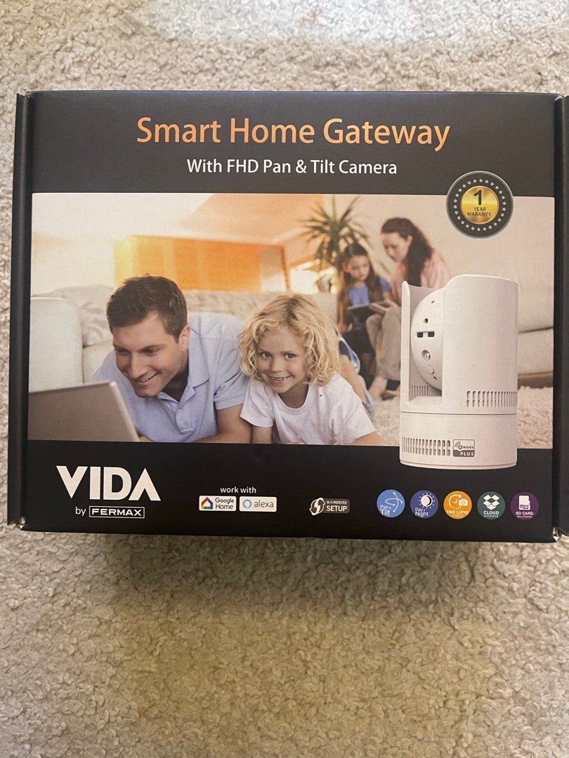 Smart home gateway with FHD Pan & Tilt Camera, TV & Home Appliances, TV
