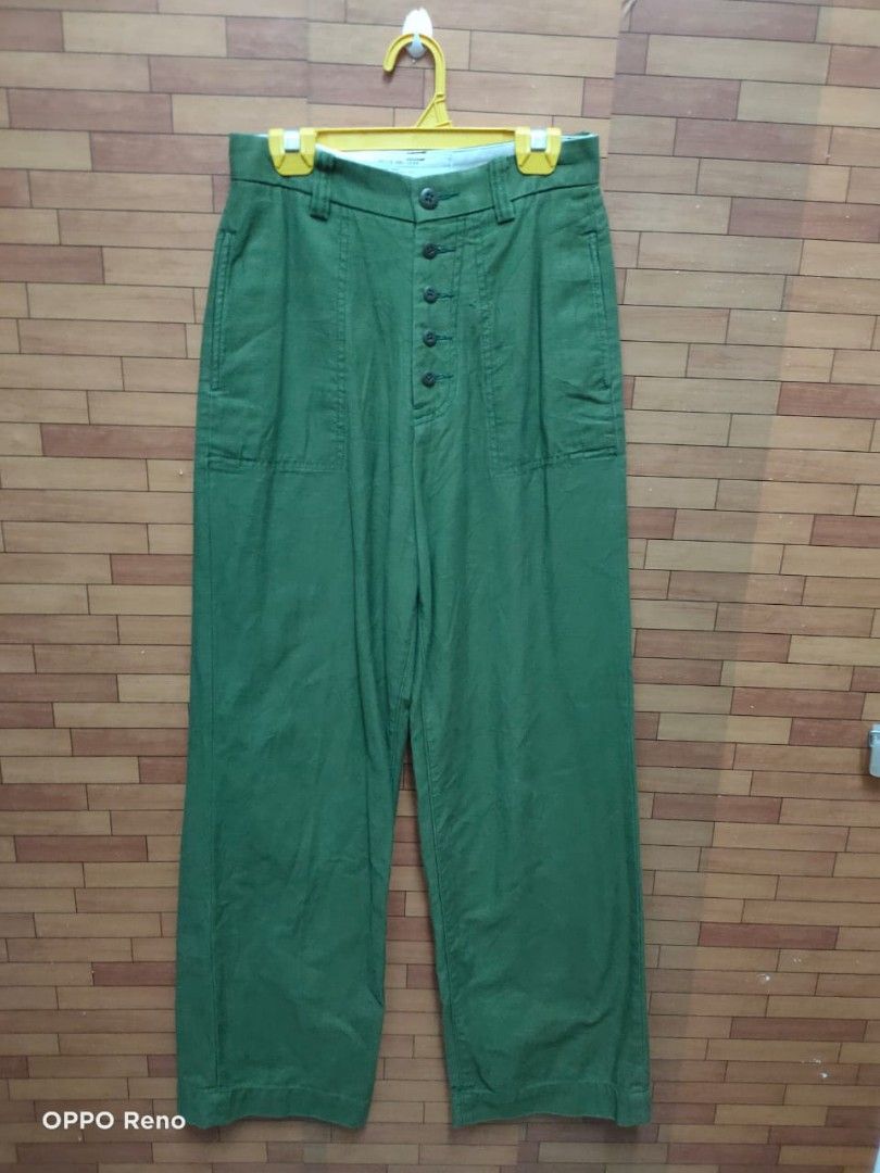 Spick & Span Green Army Bushpants, Men's Fashion, Bottoms