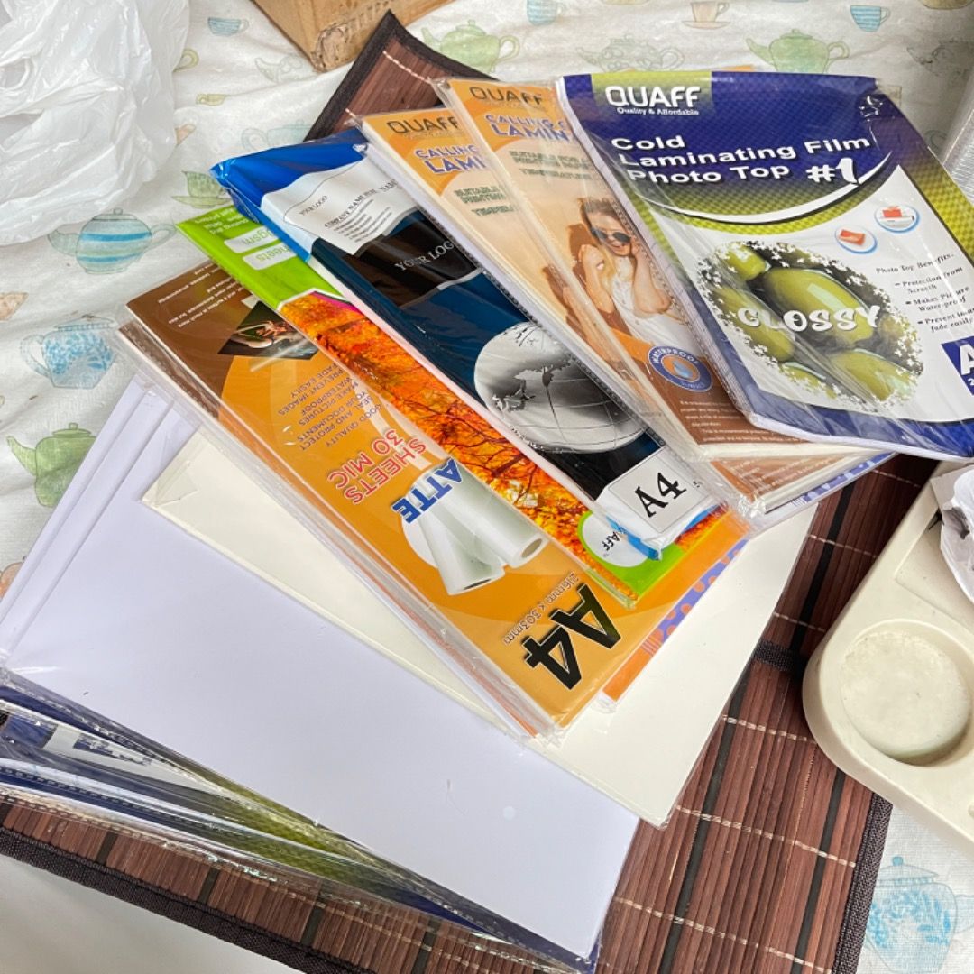 Sticker Paper, Laminating Film, Sheet, Inkjet Vinyl, Sticker
