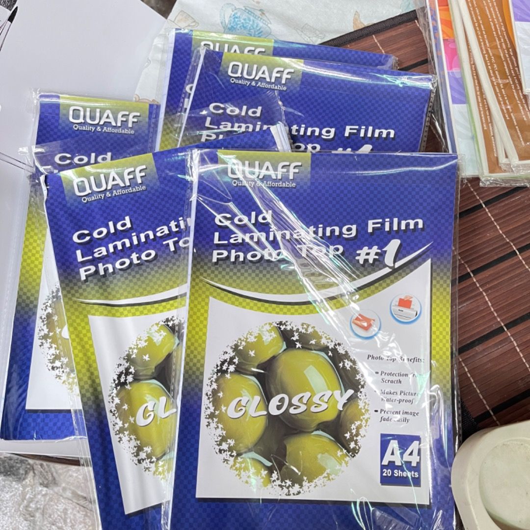 Sticker Paper, Laminating Film, Sheet, Inkjet Vinyl, Sticker