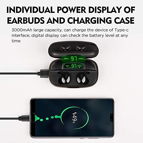 Moosen Bluetooth Wireless Headphones Stereo Sound CVC8.0 135