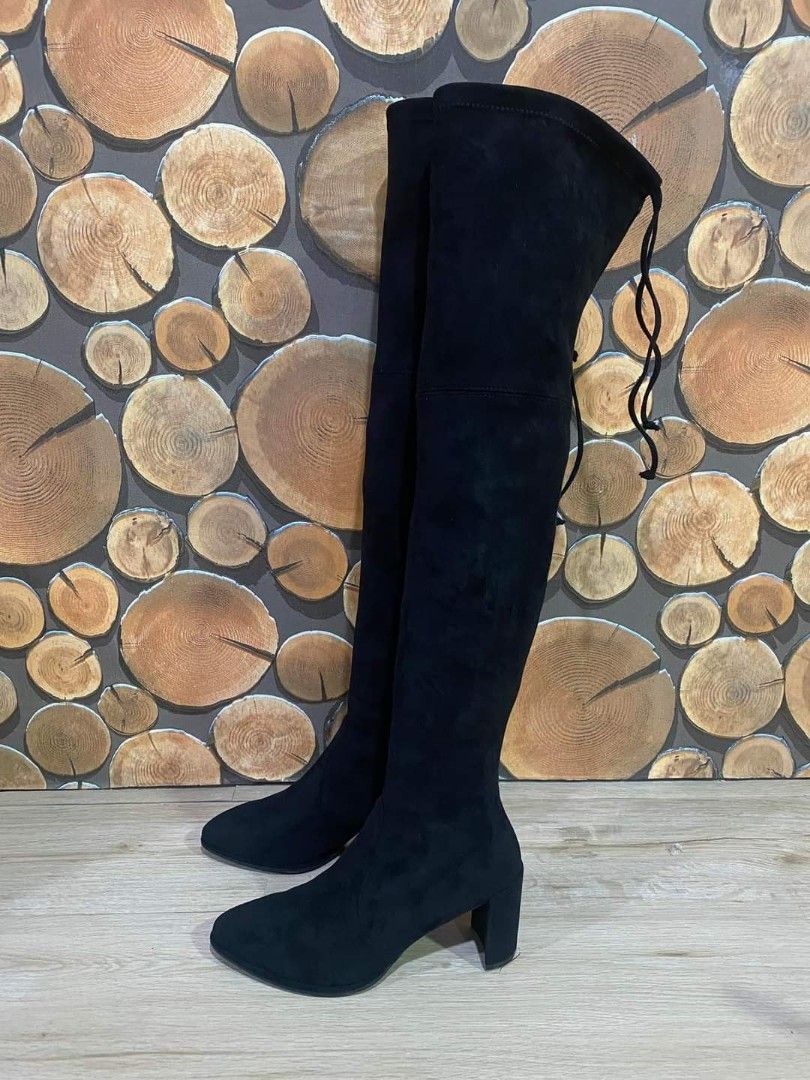 Stuart Weitzman original lowland over the knee suede boots women