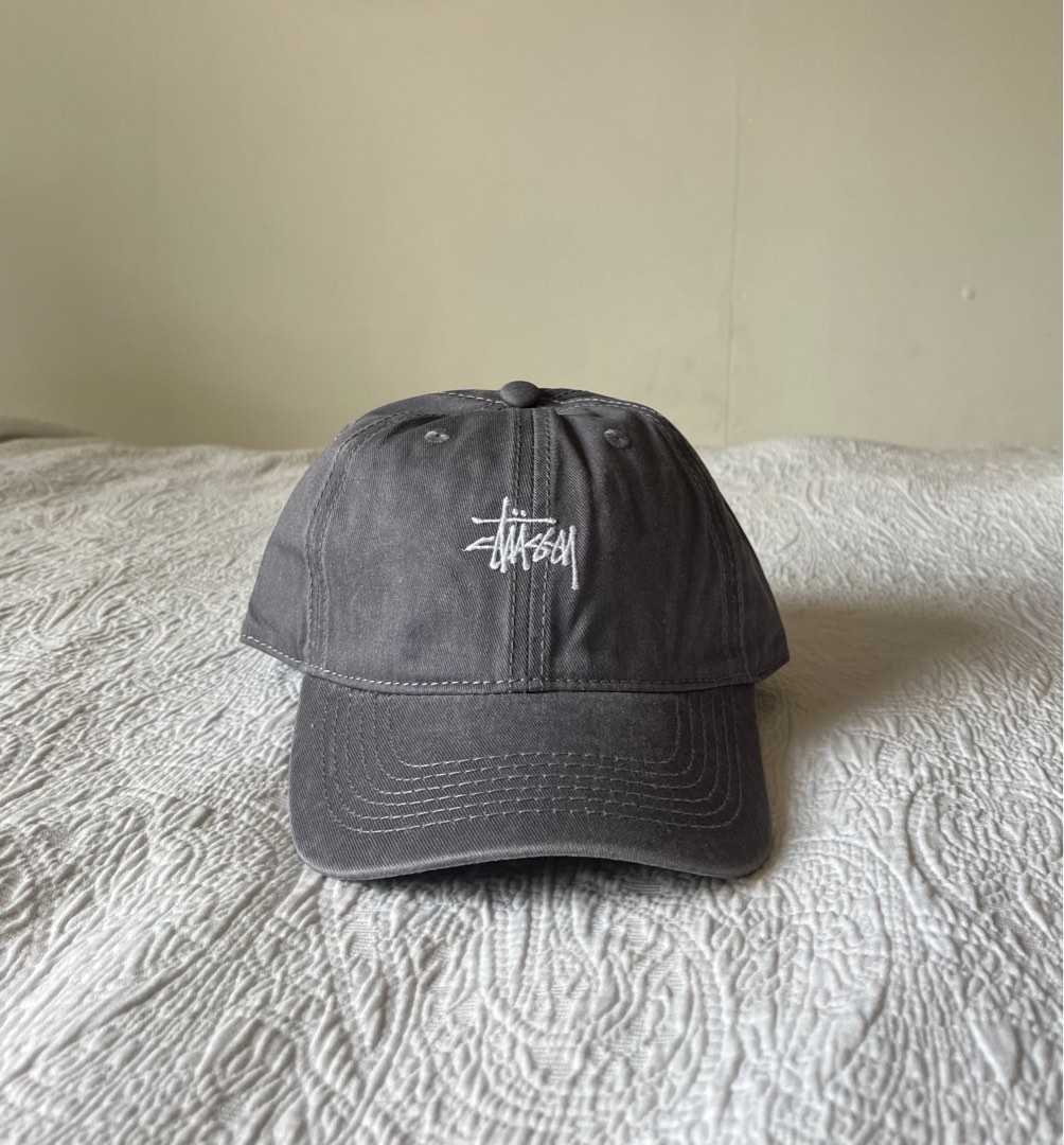Grey stussy sales hat