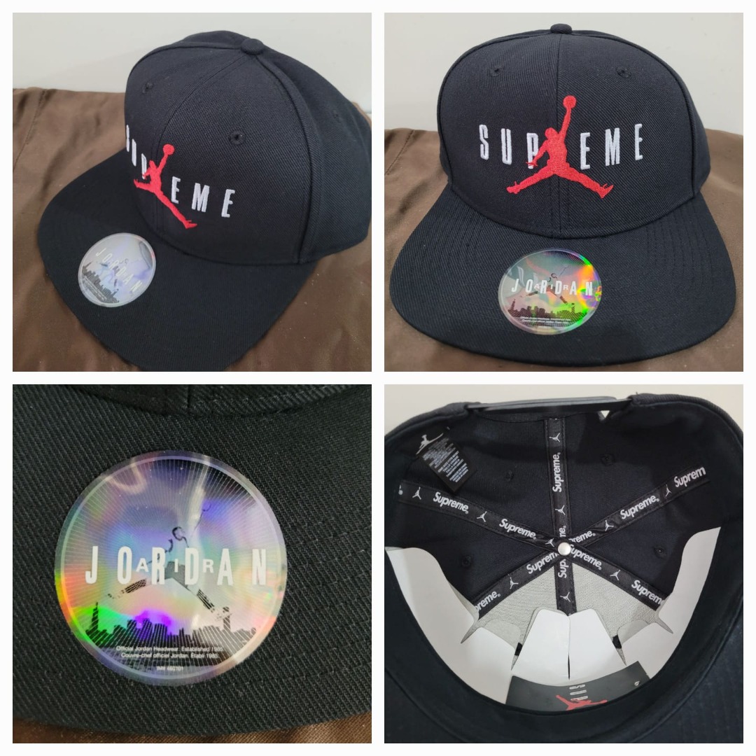 Supreme jordan snapback discount