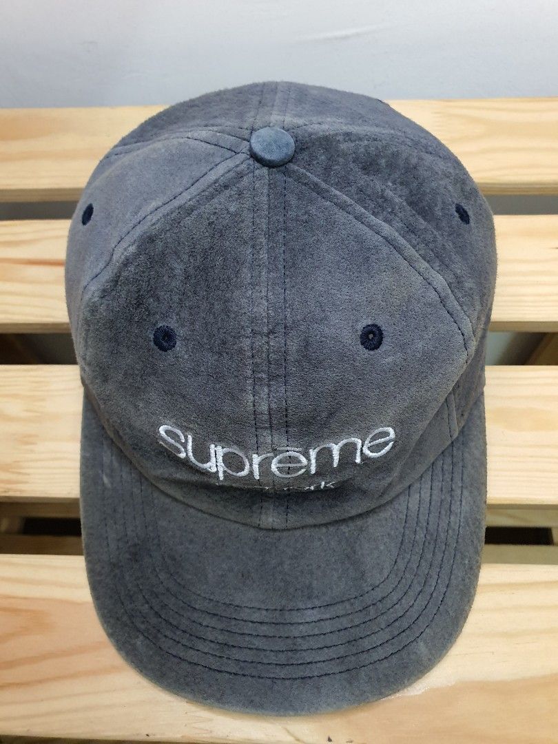 Supreme New York Suede Leather Cap U.S.A. (Original), Men's