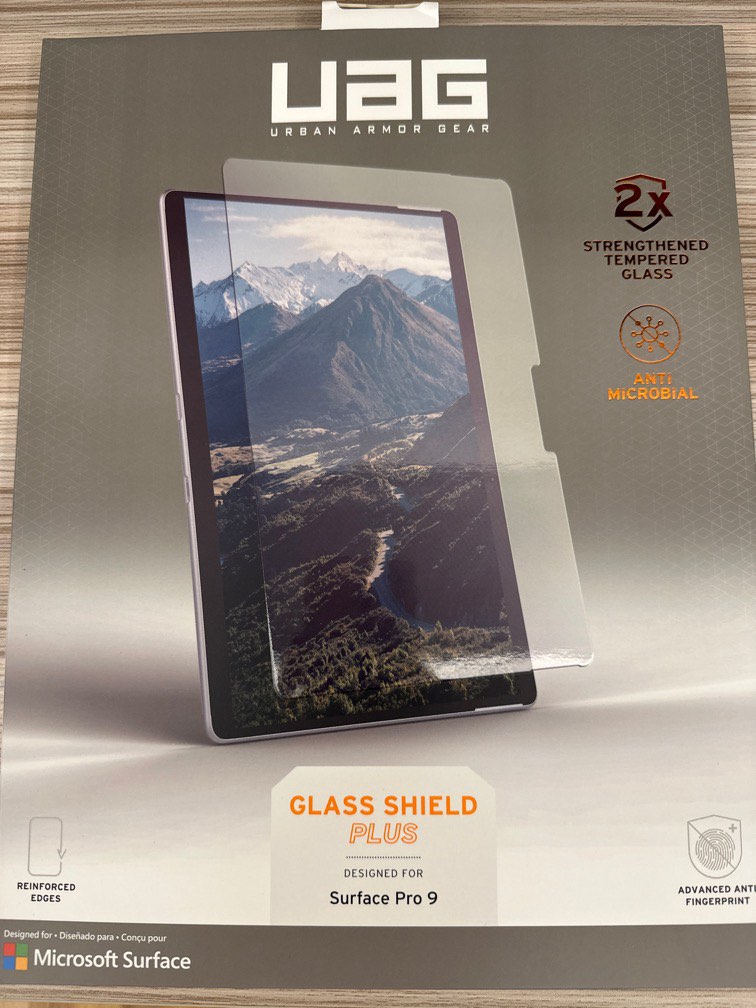 UAG Surface Pro 9 Double-Strengthened Tempered Glass Screen Protector