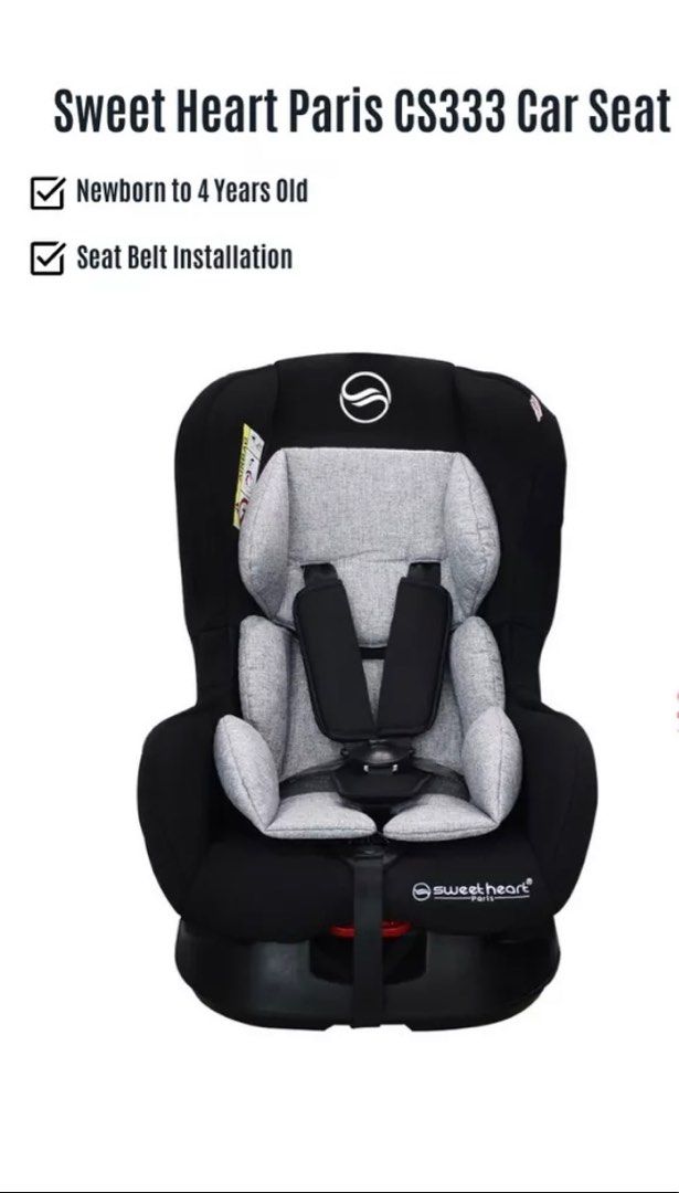Sweetheart car store seat installation