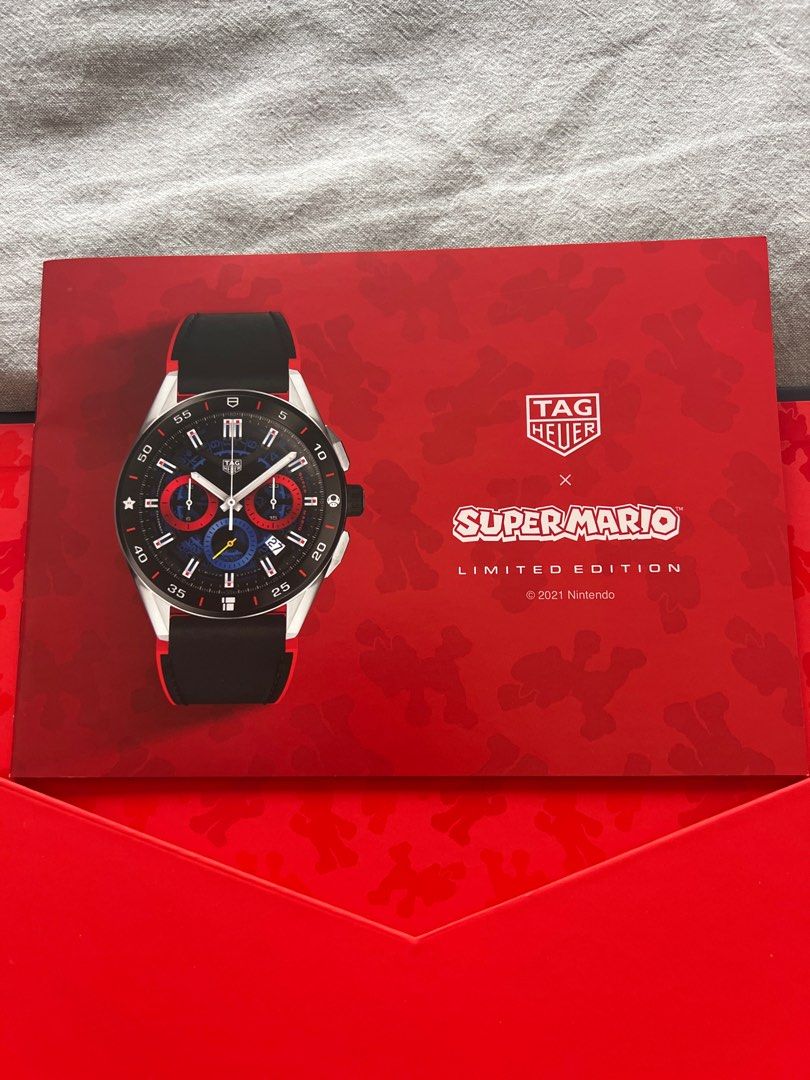 Luxury Smartwatch Tag Heuer Connected Super Mario Limited Edition