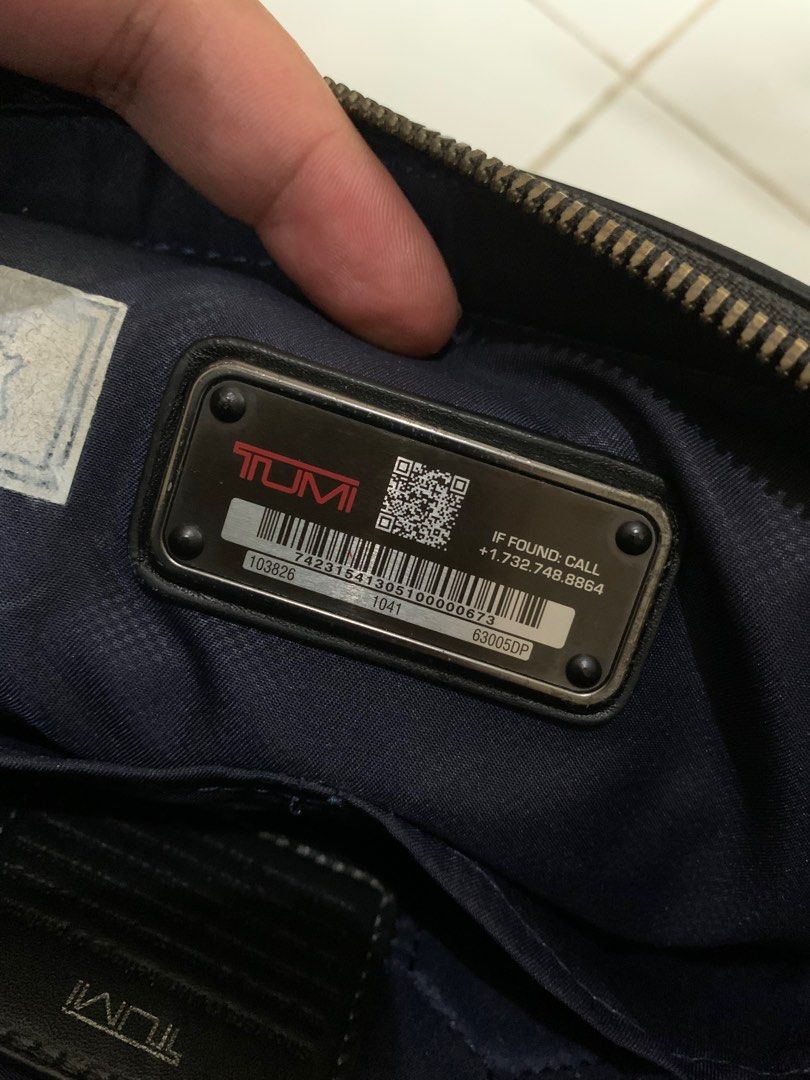 Tas merk tumi original on sale