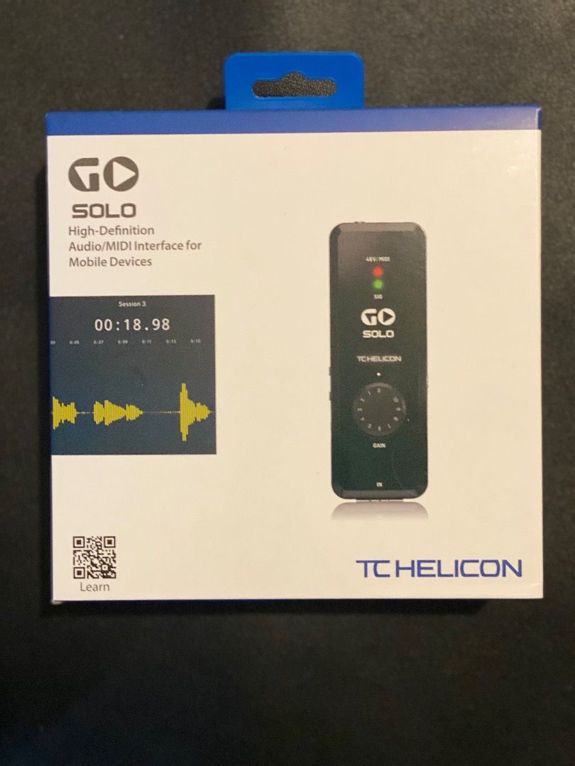 TC-Helicon GO SOLO Audio Interface, Audio, Other Audio Equipment on ...