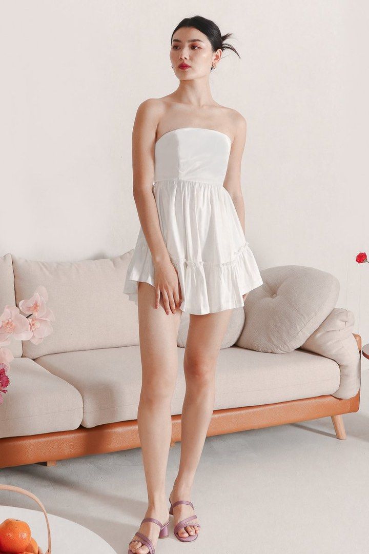 cerelia 3d floral mini dress Cerelia Dress – Petite Chérie