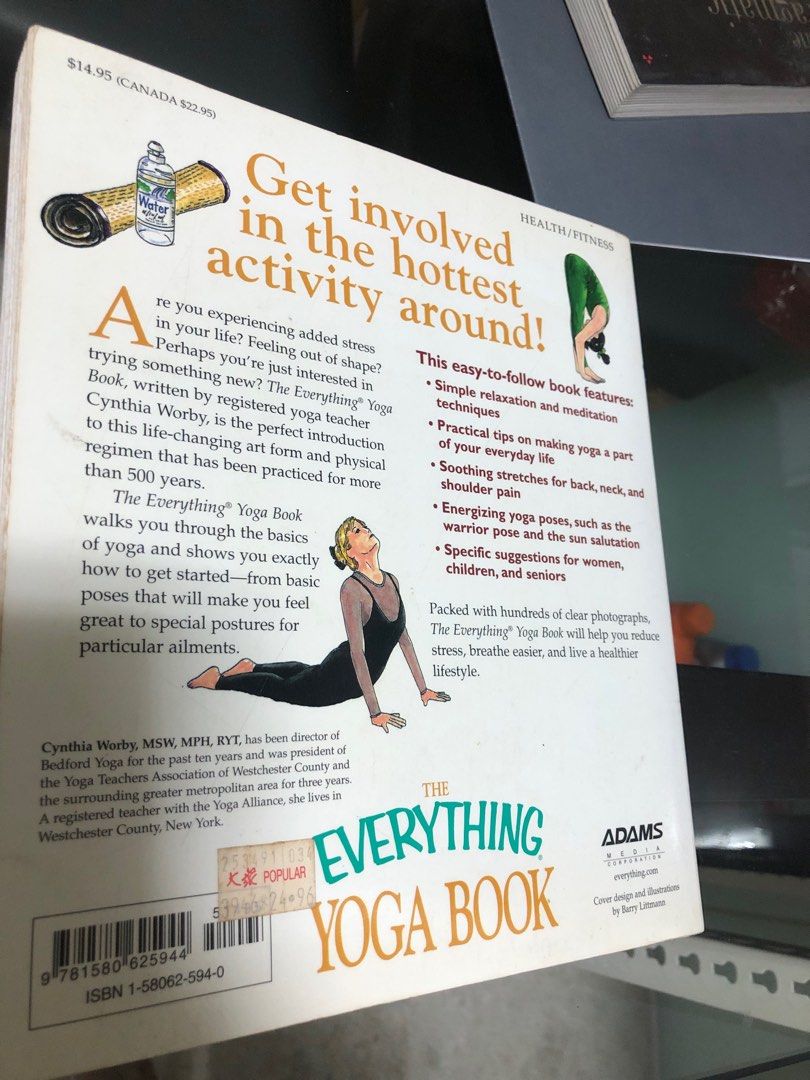 The everything Yoga book, Hobbies & Toys, Books & Magazines, Textbooks on  Carousell