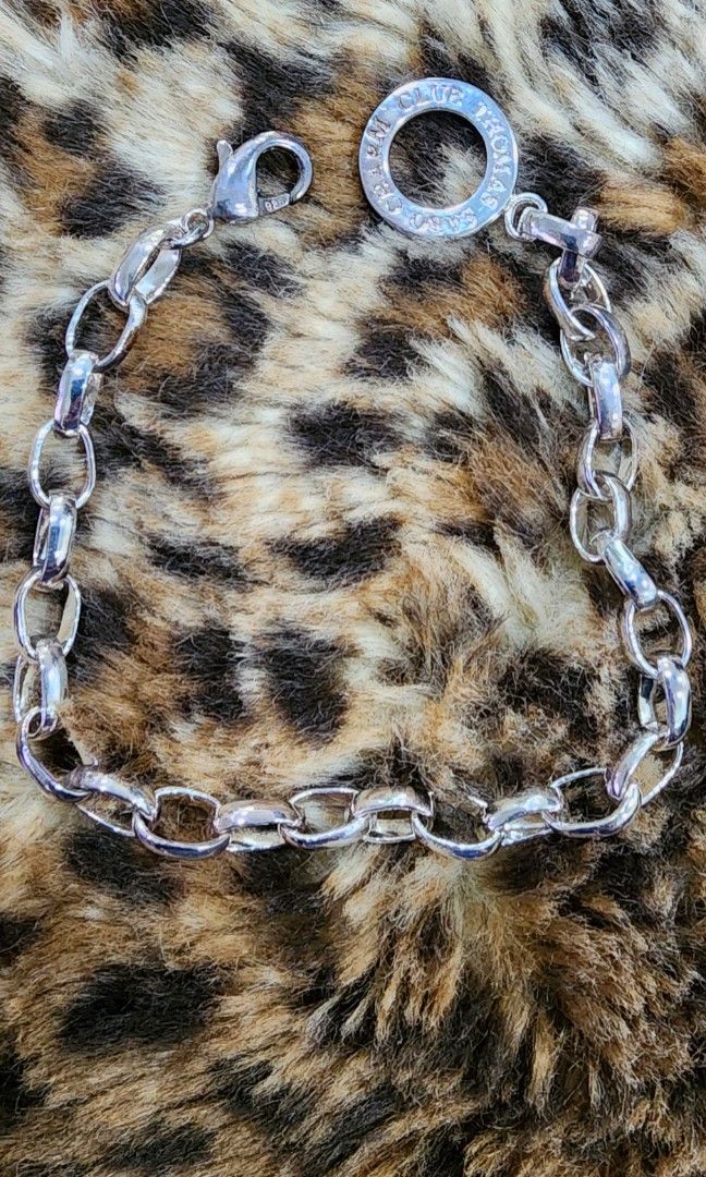 Thomas sabo sterling silver 925 charm carrier bracelet