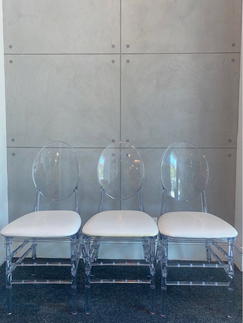 Tiffany Ghost Chairs Bulk, Furniture & Home Living, Furniture, Chairs