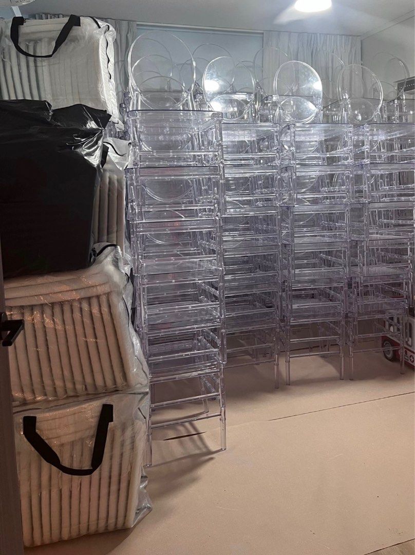 Tiffany Ghost Chairs Bulk, Furniture & Home Living, Furniture, Chairs