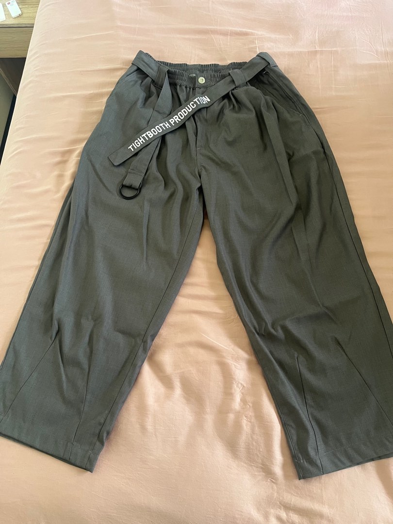 TIGHTBOOTH 23ss baggy slacks, 他的時尚, 褲子, 長褲在旋轉拍賣