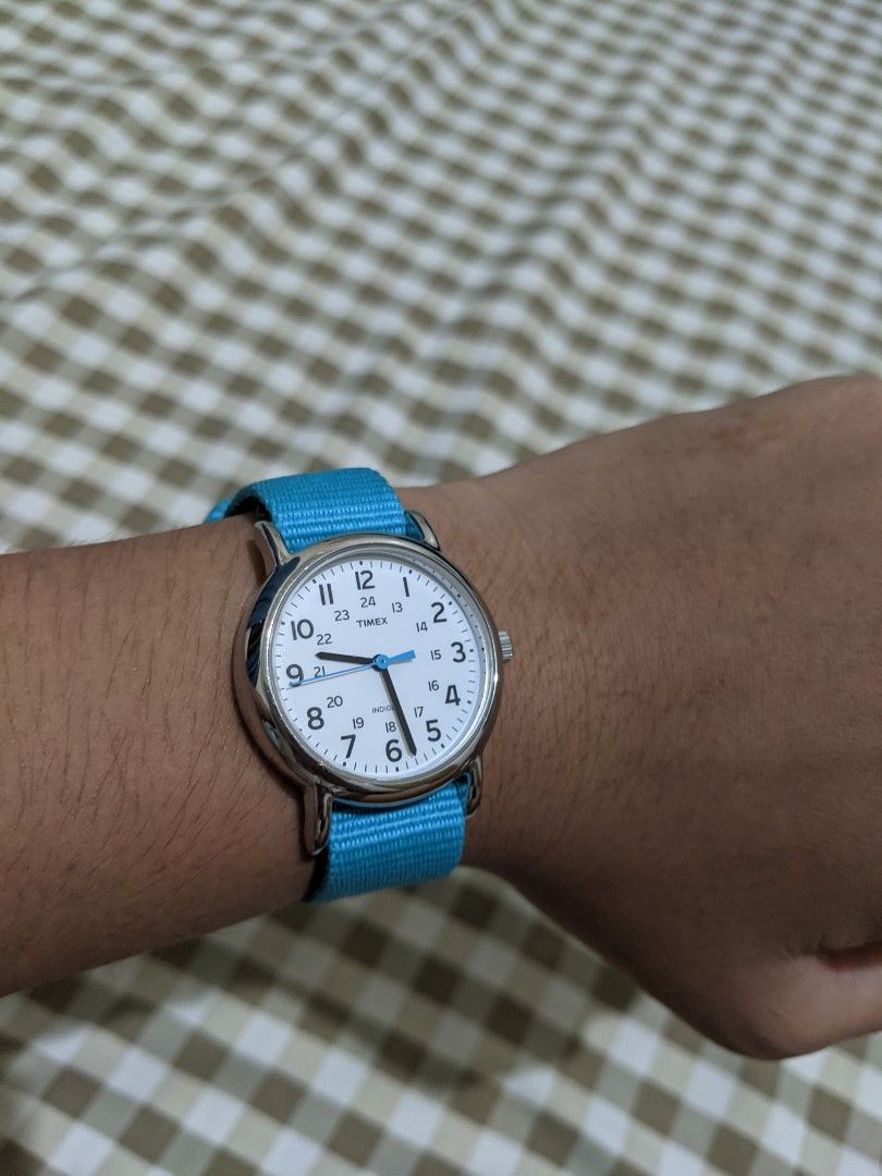 Timex Weekender 31mm Nylon Strap Watch Men s Fashion Watches