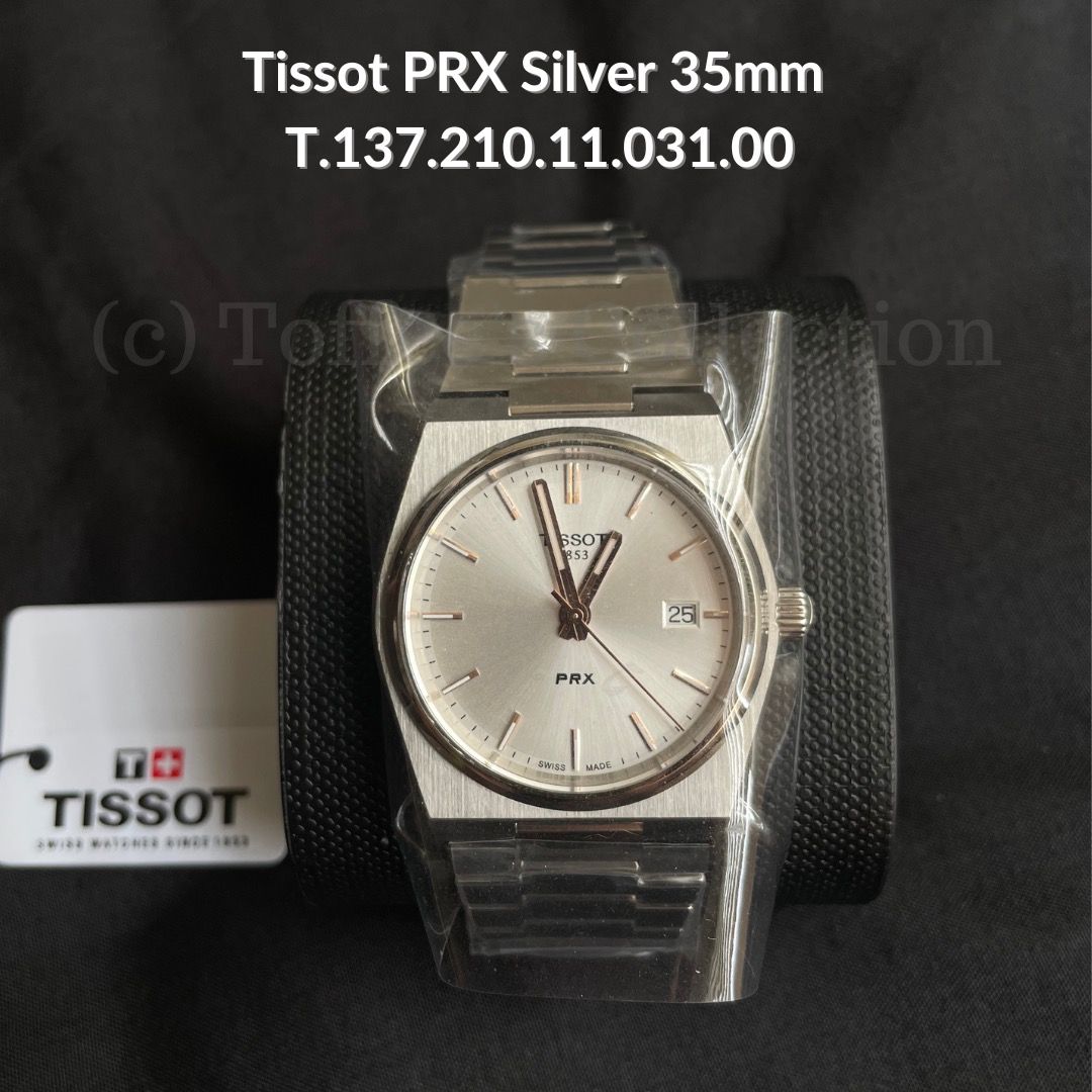 Tissot PRX Silver 35mm on Carousell