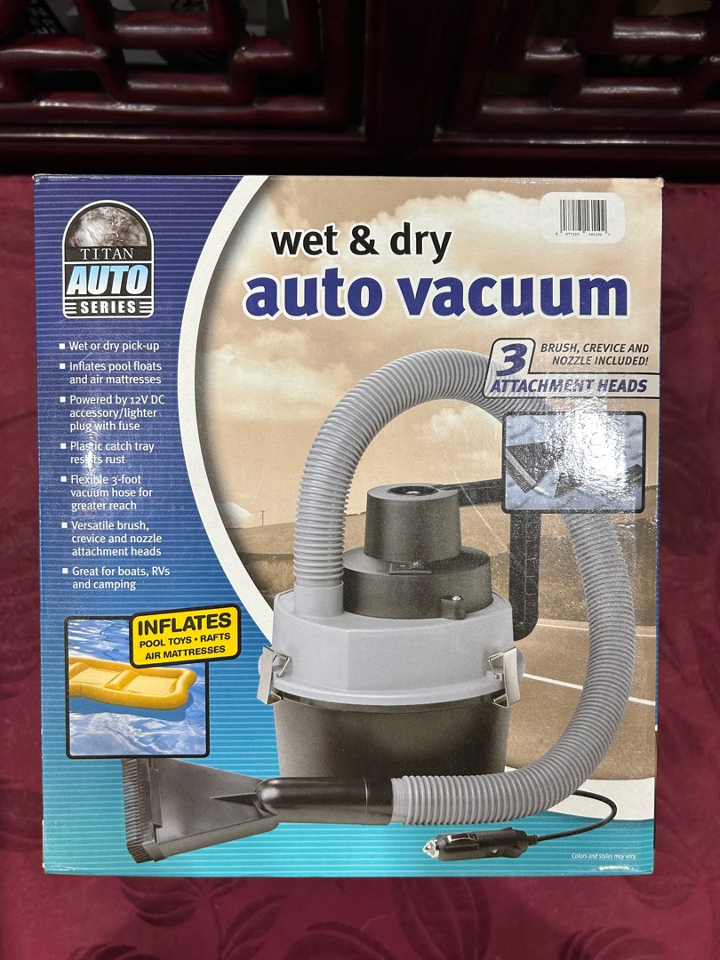 Titan auto series wet & dry vacuum, Car Accessories, Accessories on