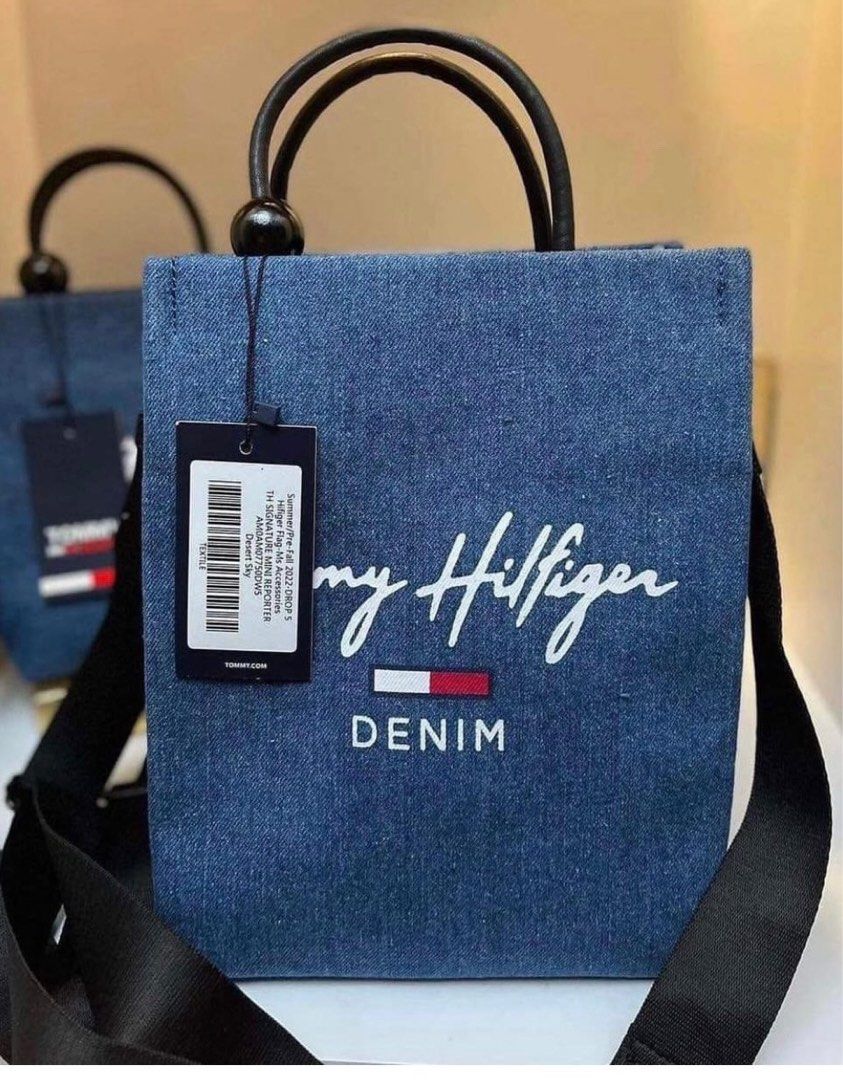 Tommy hilfiger denim bag clearance